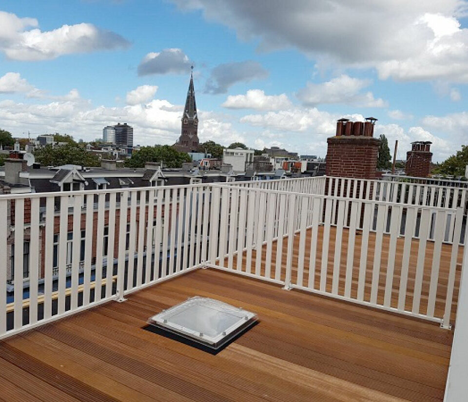 Aluminium balustrades