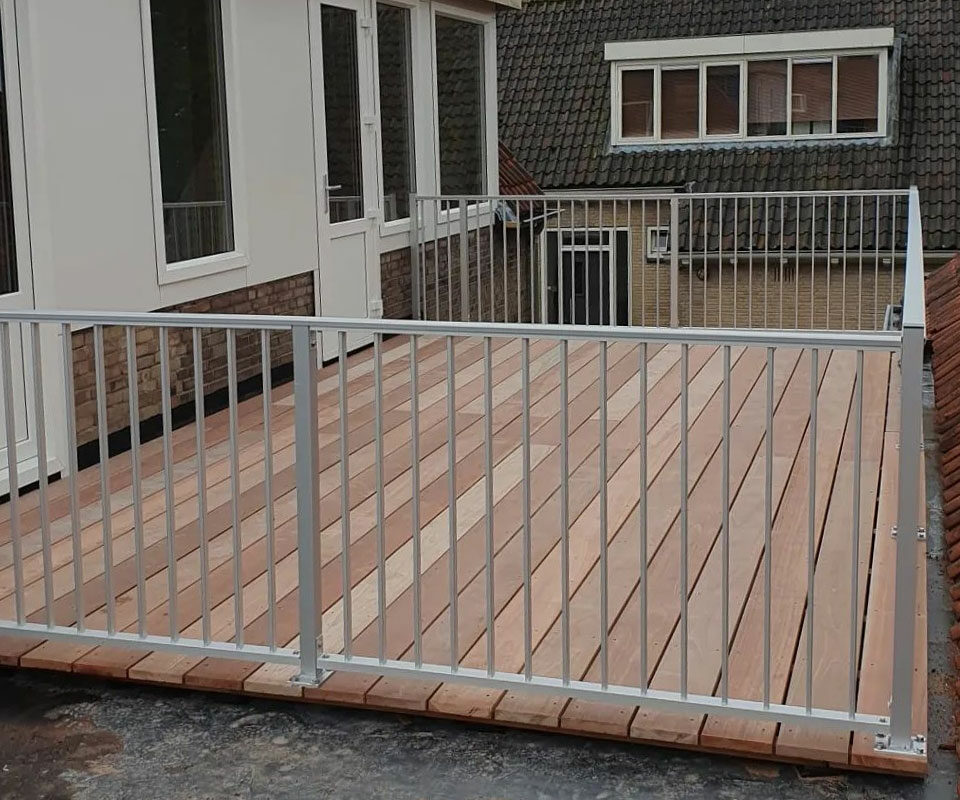 Balustrade voor buiten
