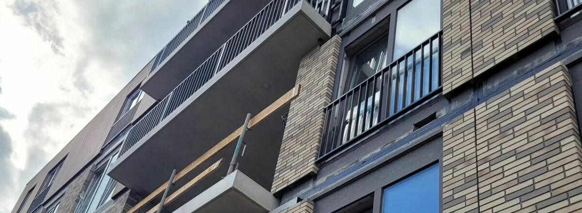 Aluminium hekwerk balkon