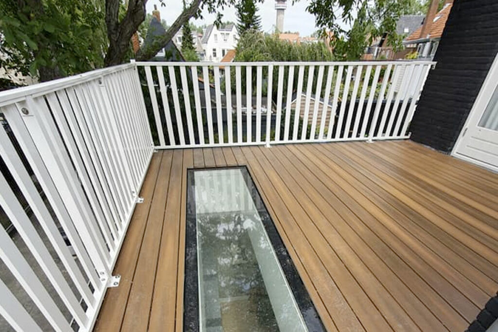aluminium hekwerk dakterras