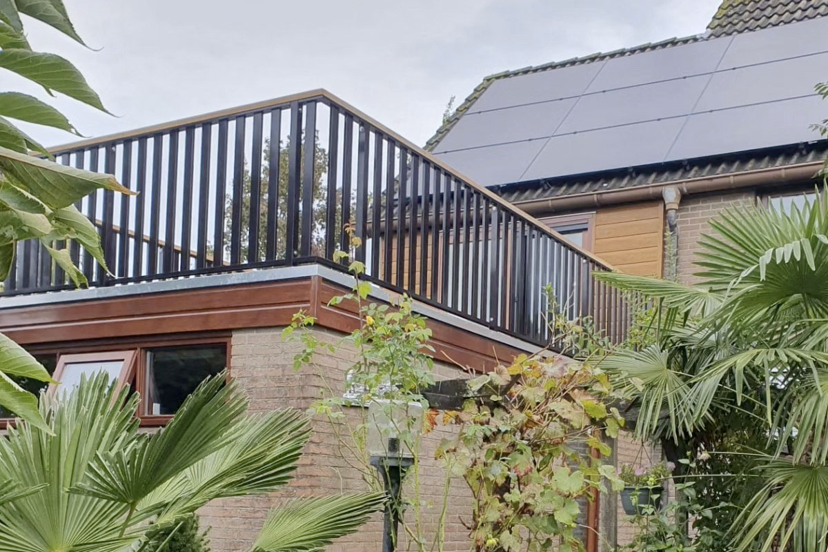 Balustrade laten plaatsen