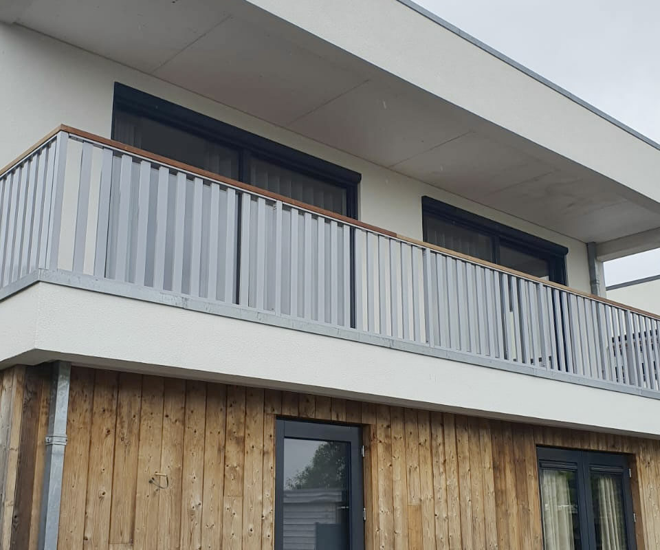 Spijlen hekwerk balkon