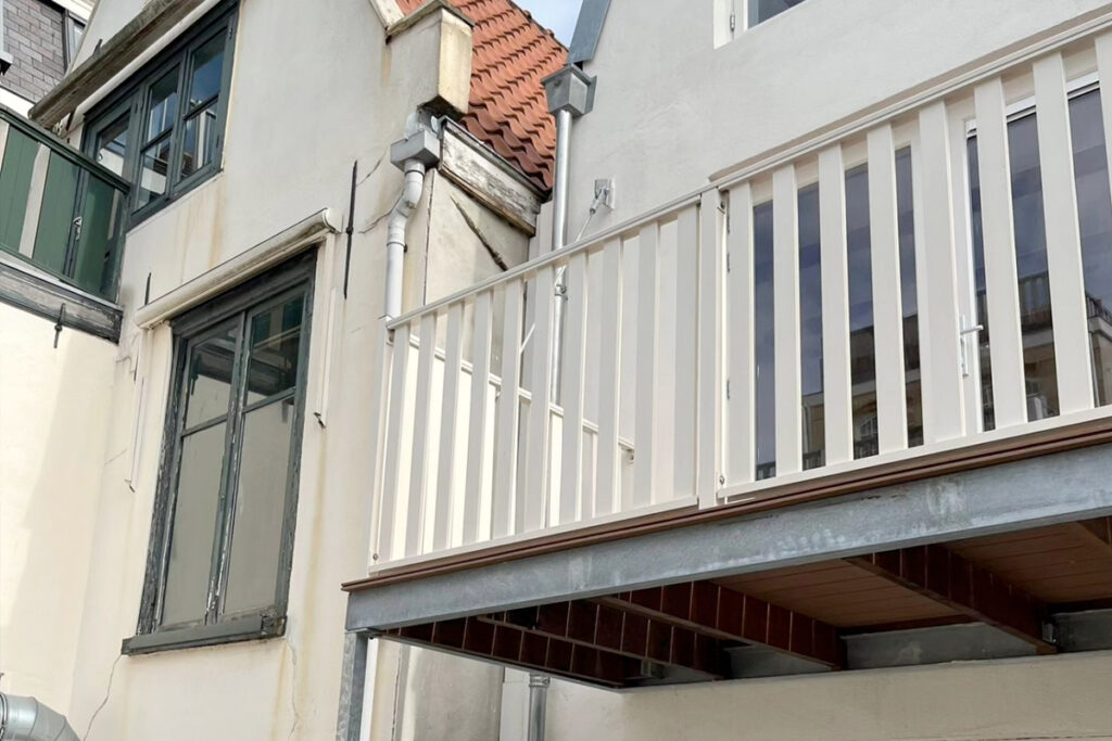 Alu hekwerk balkon
