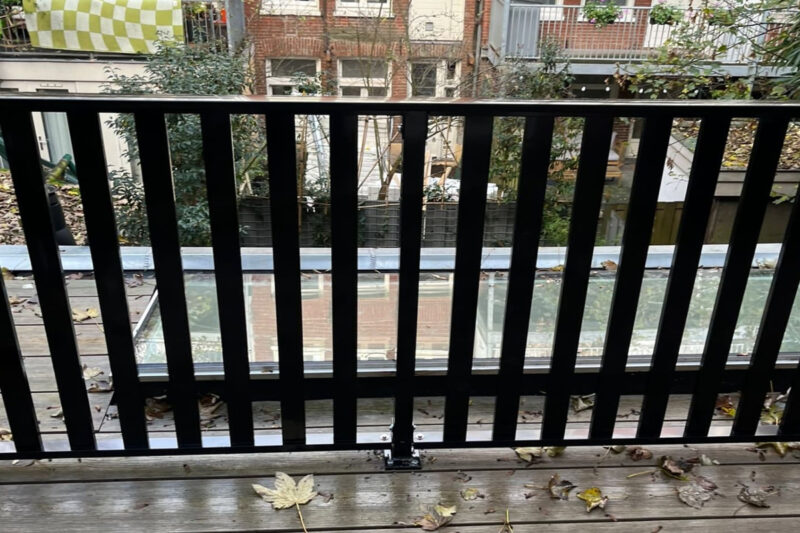 Balustrade Lamellenhek smal