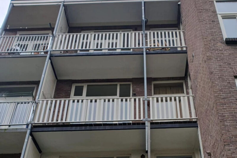 Balustrade Lamellenhek smal