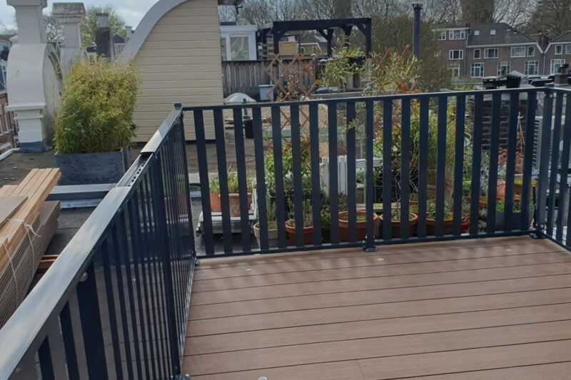 Balustrade Lamellenhek smal