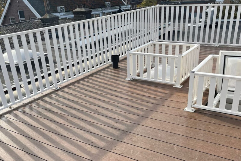 Balustrade Lamellenhek smal