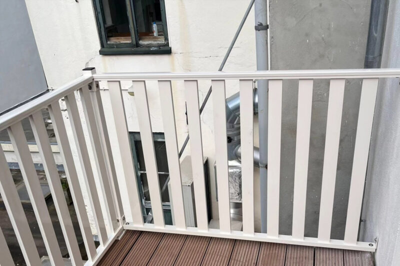 Balustrade Lamellenhek smal