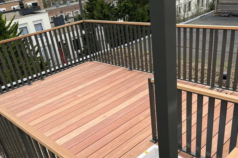 Balustrade Lamellenhek smal