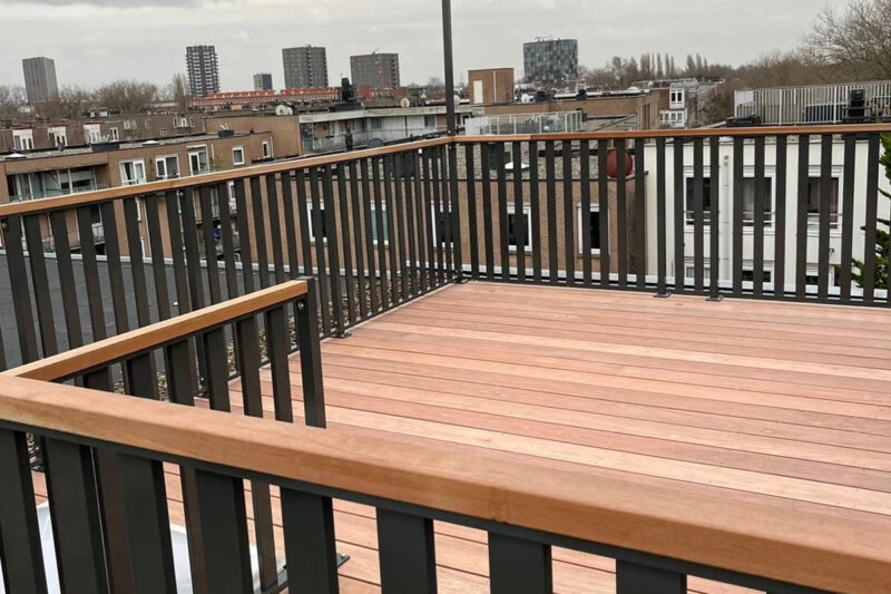 Balustrade Lamellenhek smal