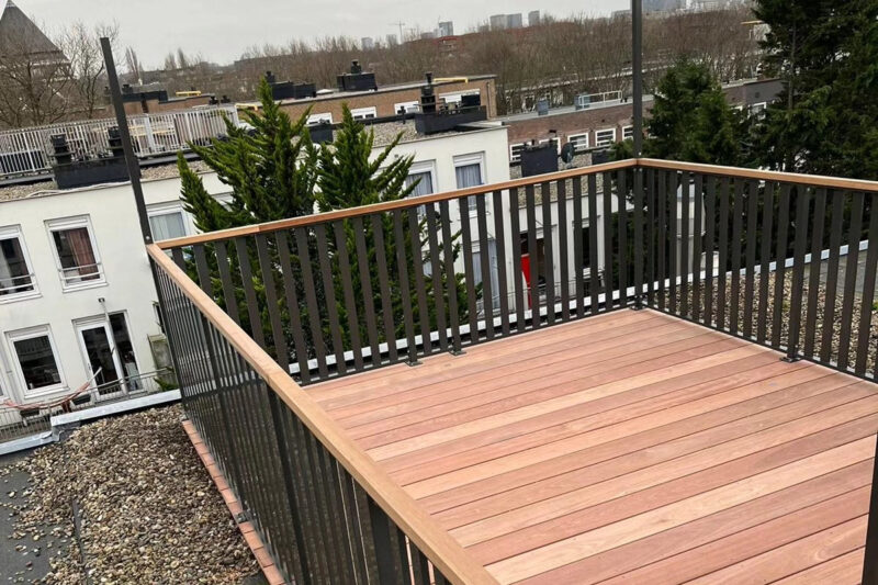Balustrade Lamellenhek smal