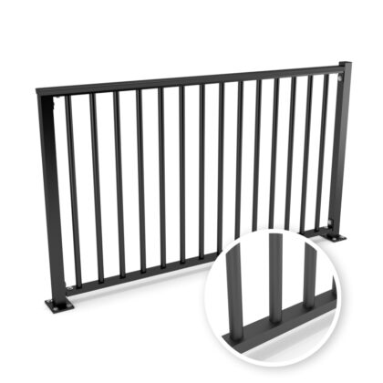 Balustrade spijlenhekwerk rond