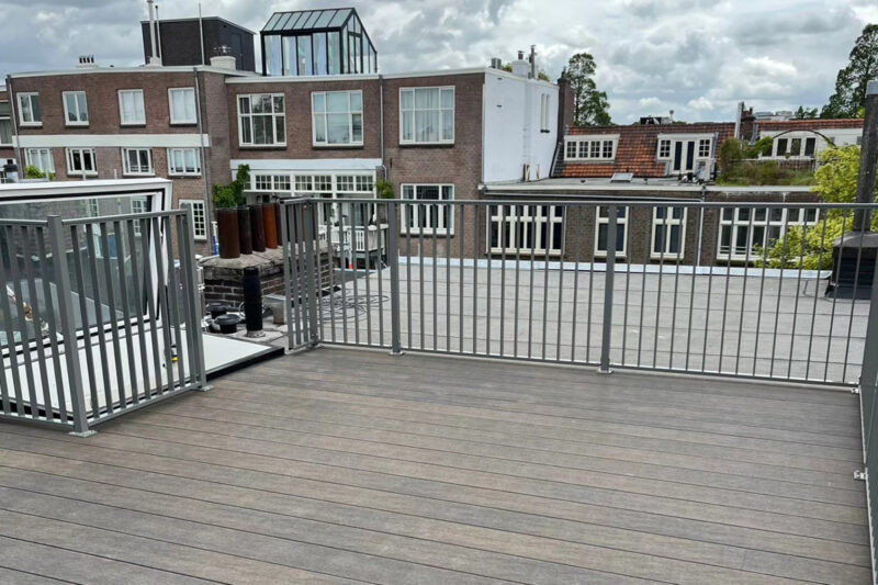 Balustrade striphekwerk breed