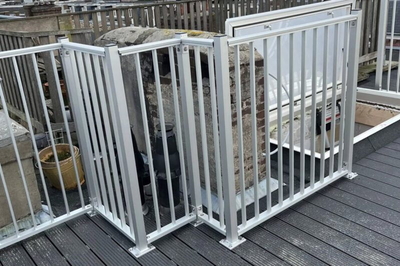 balustrade striphekwerk smal