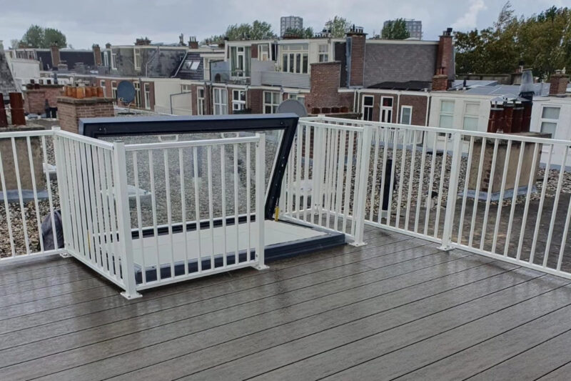 balustrade striphekwerk smal