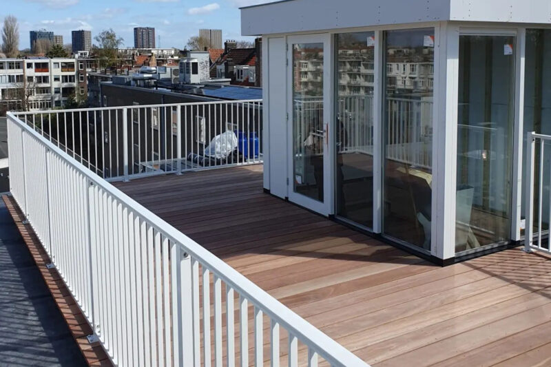 balustrade striphekwerk smal
