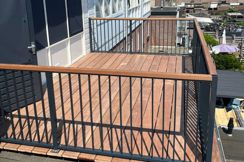balustrade striphekwerk smal