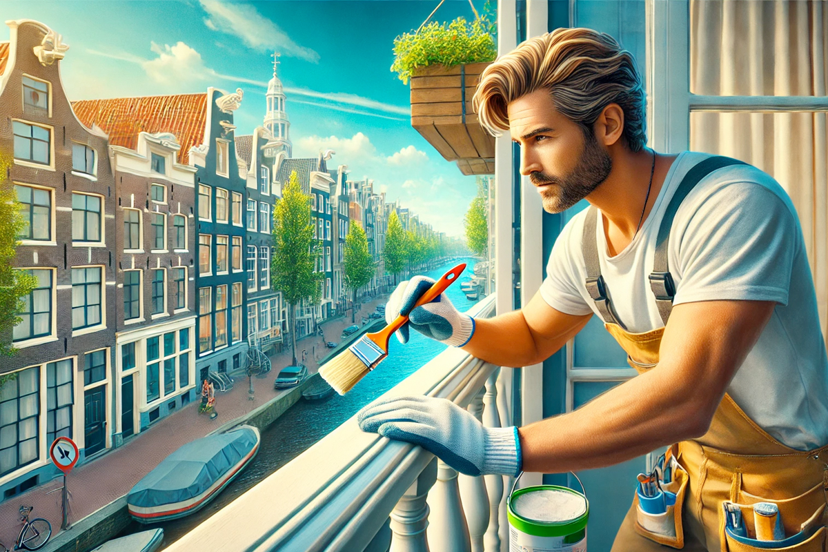 Balkonhek Schilderen: Zo Geef Je Je Balkon een Frisse Look