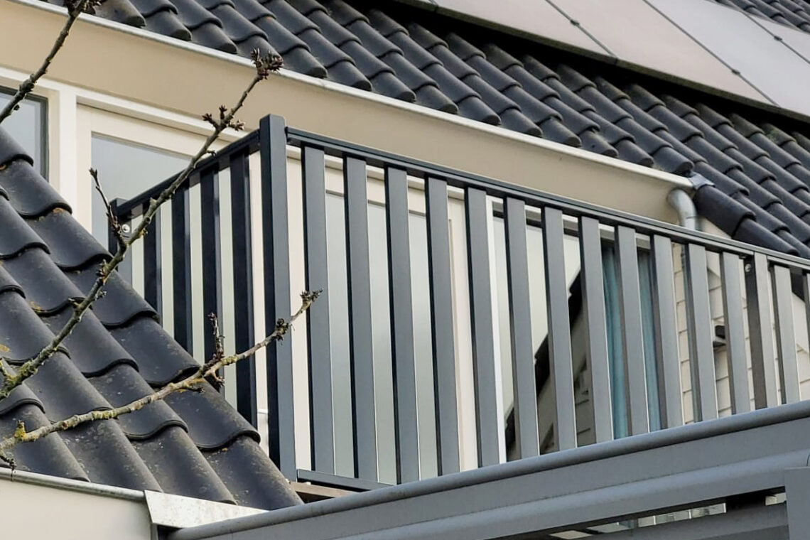 balustrade met spijlen