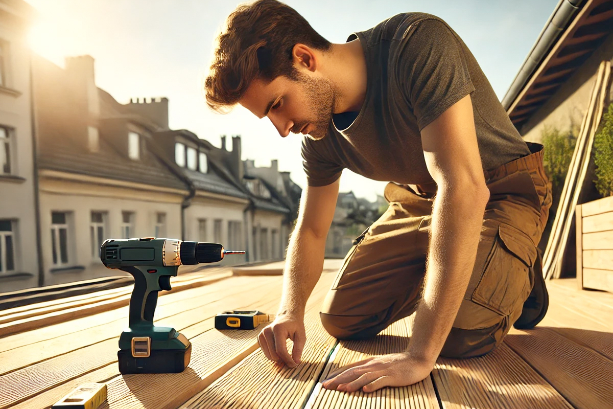 Wat leg je op een dakterras?