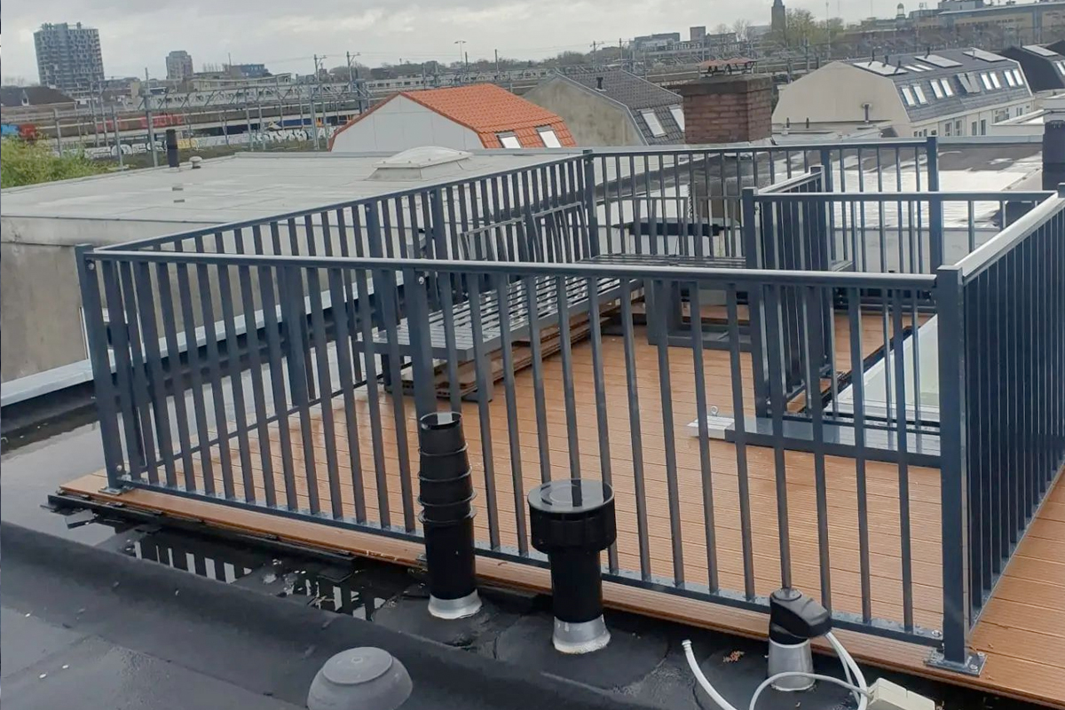 Kun je zomaar een dakterras op je dak maken?