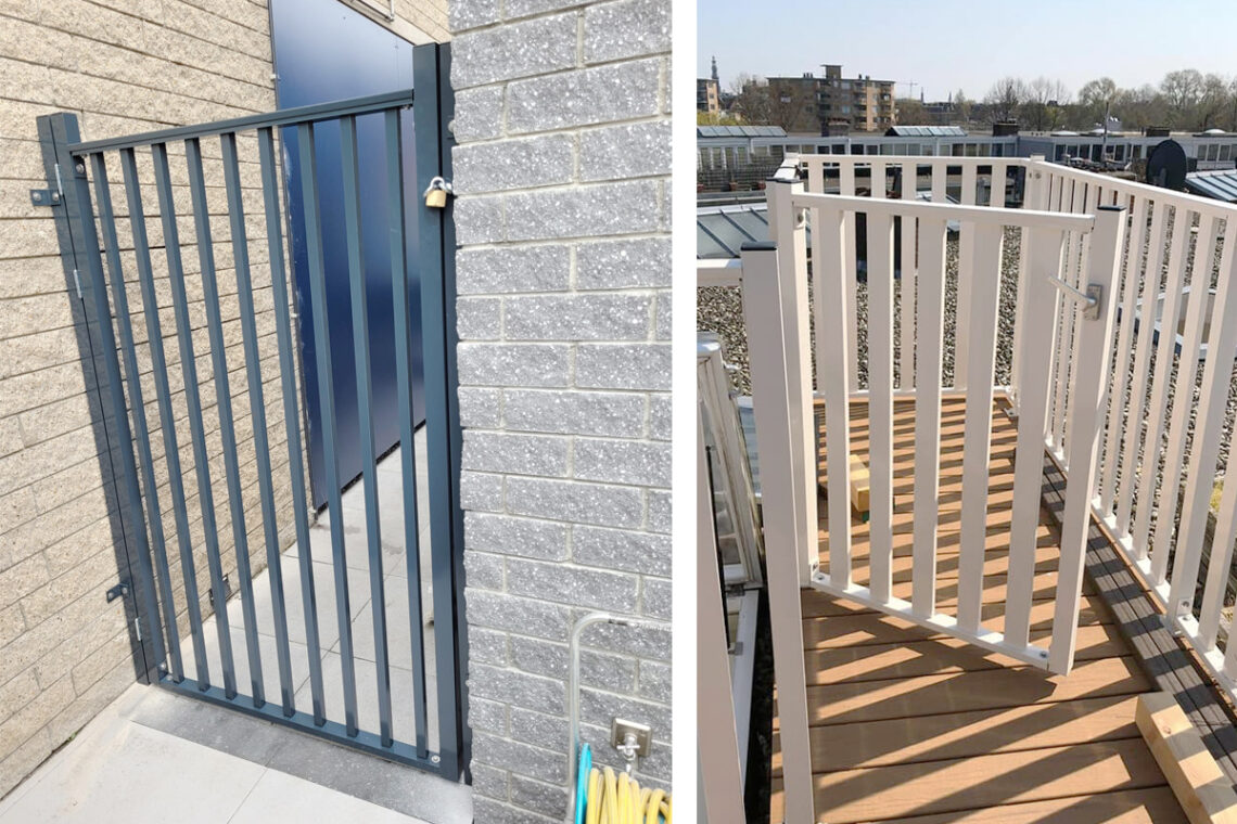 Aluminium Tuinpoort