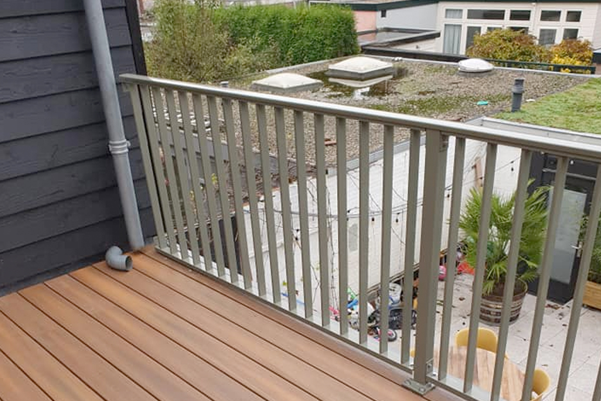 Balkon op uitbouw: Doe het zelf