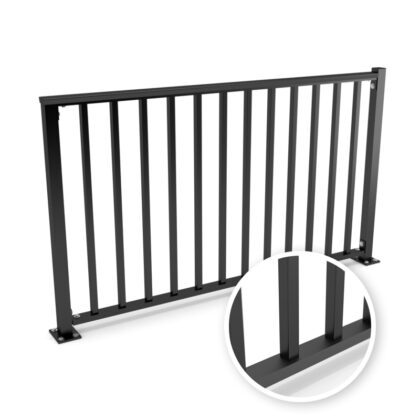 Balustrade spijlenhekwerk vierkant
