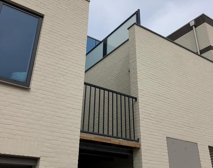 Frans balkon striphek smal