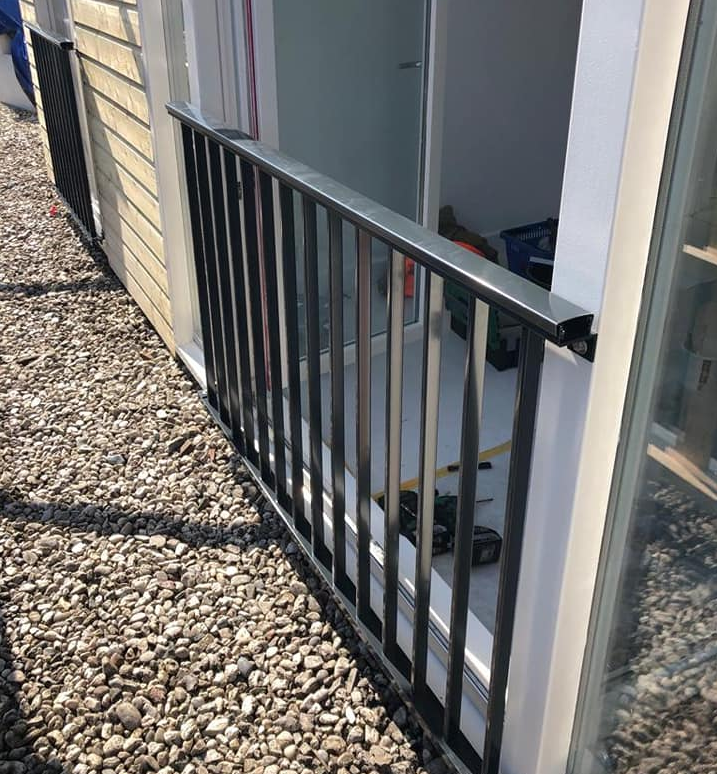 Frans balkon striphekwerk smal