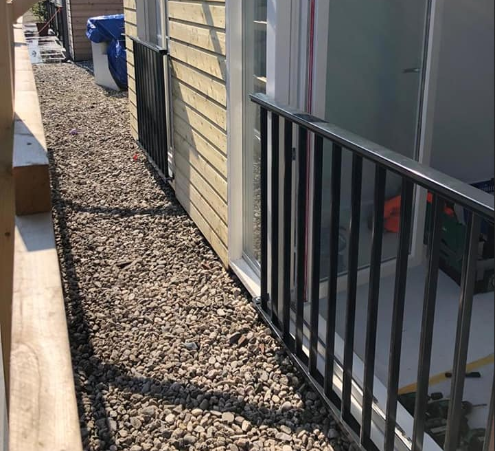 Frans balkon striphekwerk smal