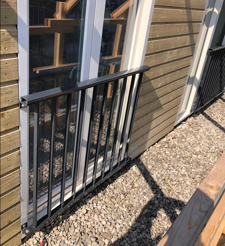 Frans balkon striphekwerk smal