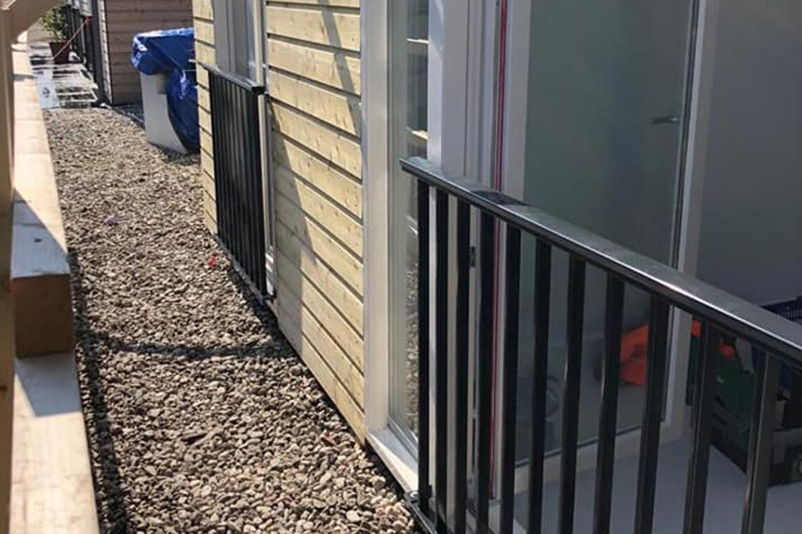 Frans balkonhek in Drenthe