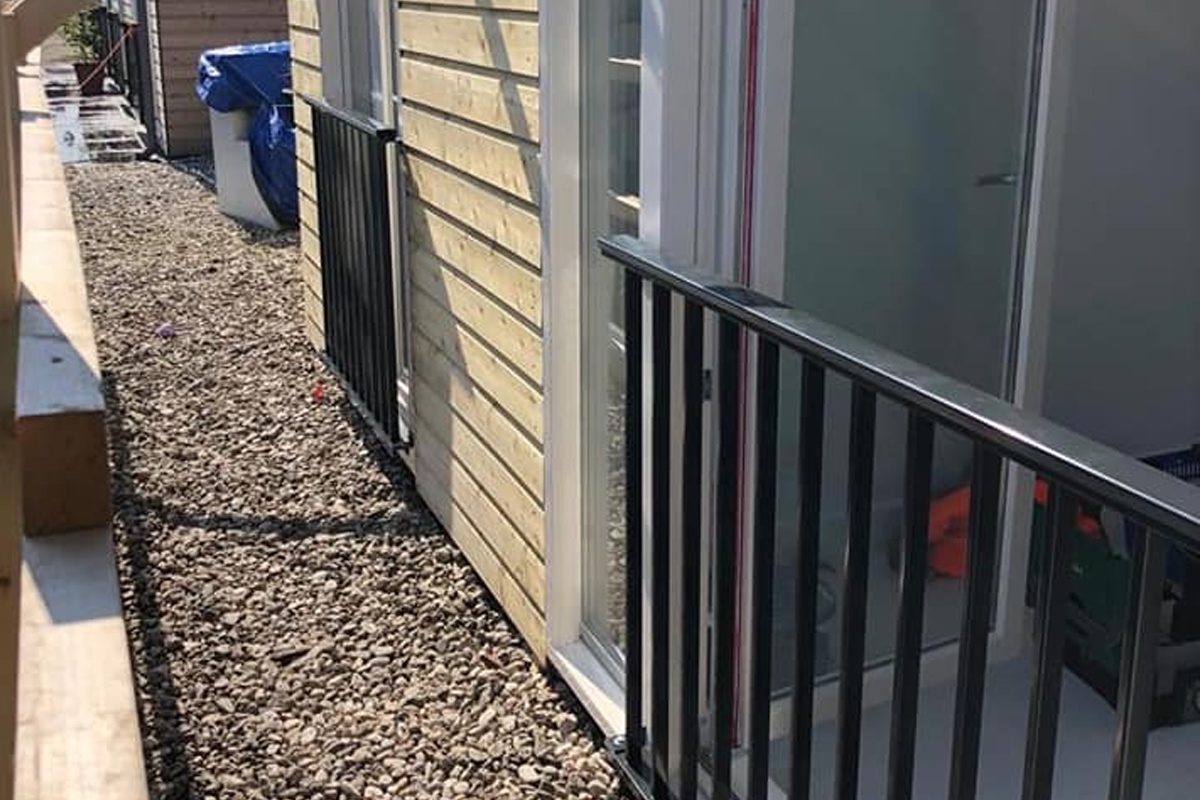 Frans balkonhek in Drenthe