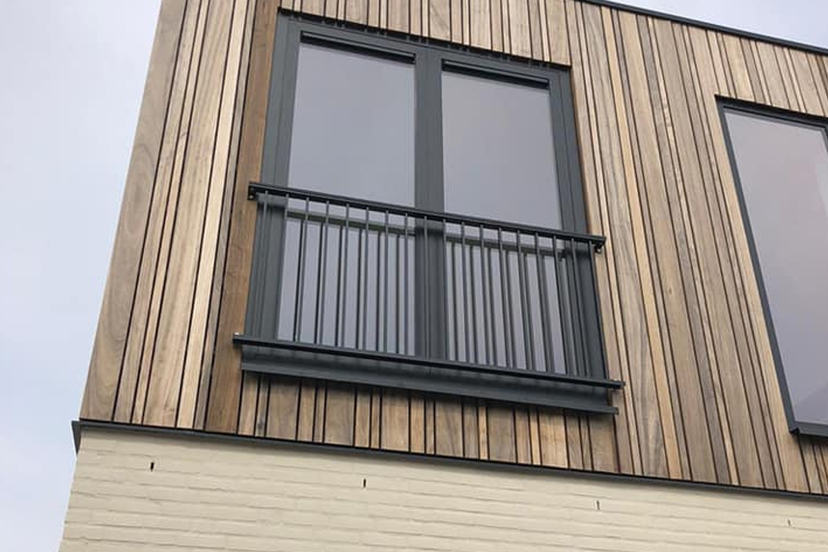 Frans balkonhek in Noord-Holland