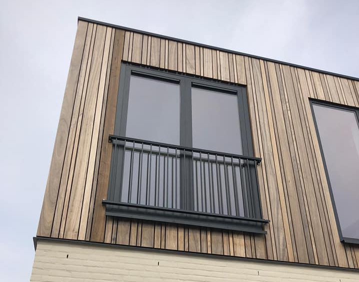 Frans balkon striphek smal