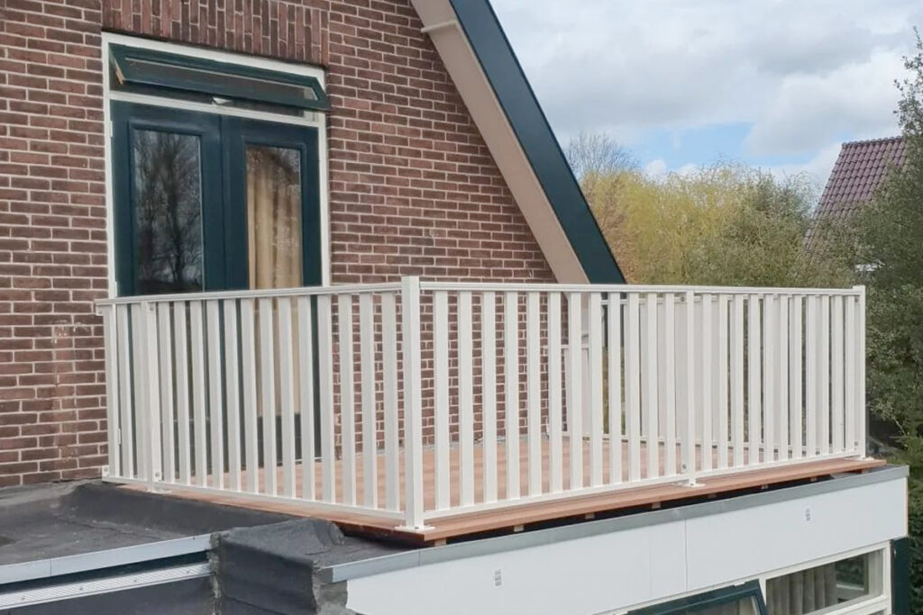 Aluminium balustrades direct leverbaar
