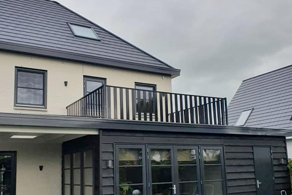 Moderne aluminium balustrades