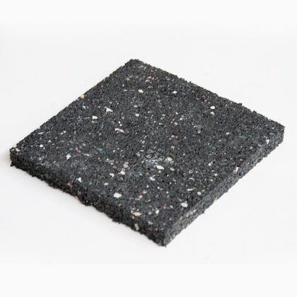 Rubberen tegeldragers 100x100 mm
