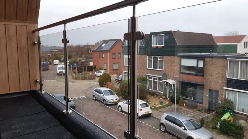 Glazen balustrade Chique