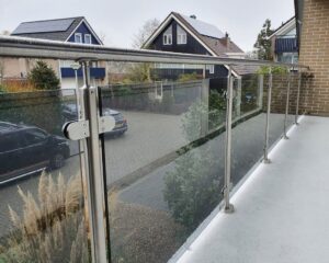 Glazen balustrade Chique