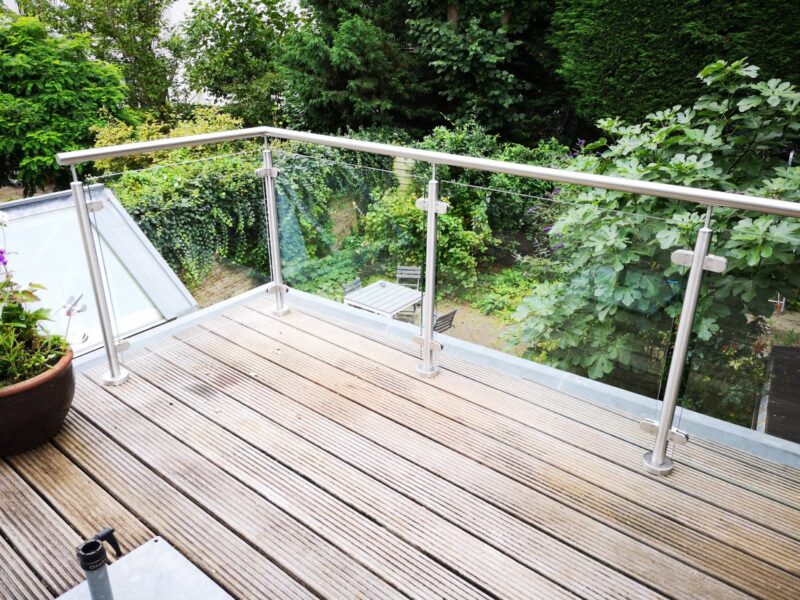 Glazen balustrade Chique