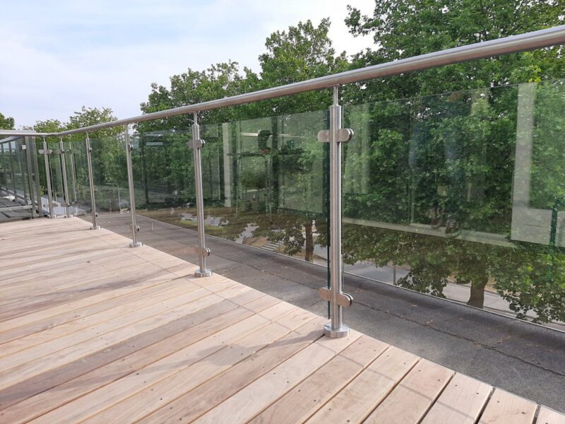 Glazen balustrade Chique
