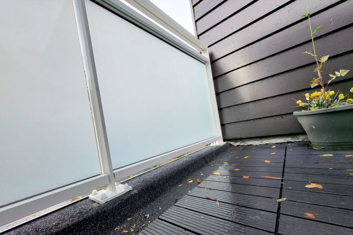 Glazen balustrade doe het zelf of professioneel