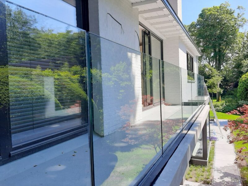 Glazen balustrade High-End