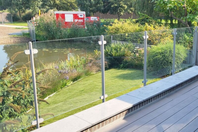 Glazen balustrade premium