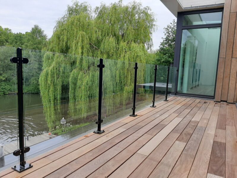 Glazen balustrade premium