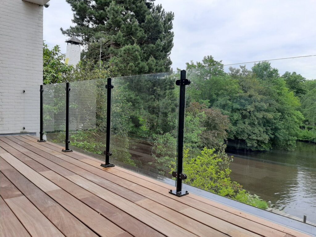 Glazen balustrade premium