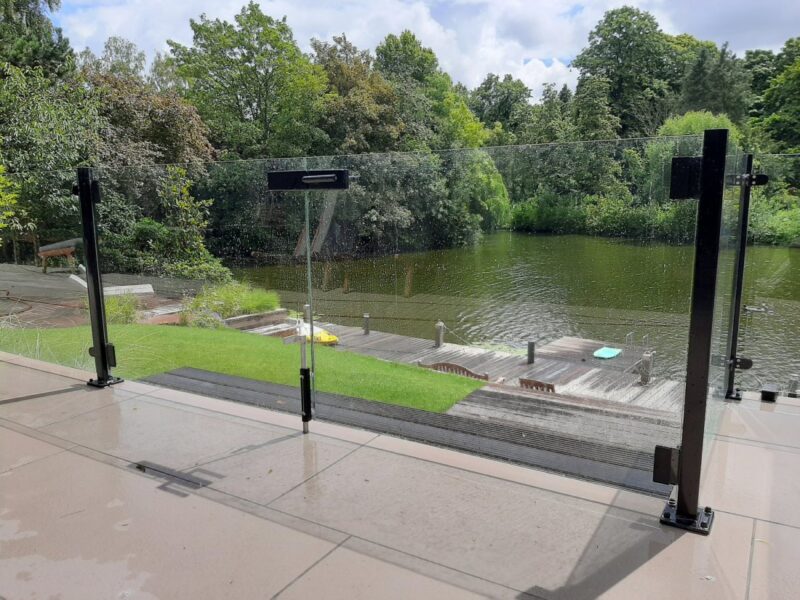 Glazen balustrade premium