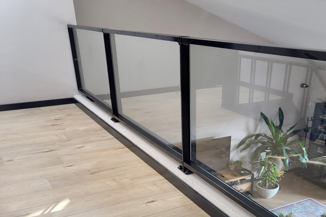 glazen balustrades minimalistisch wonen